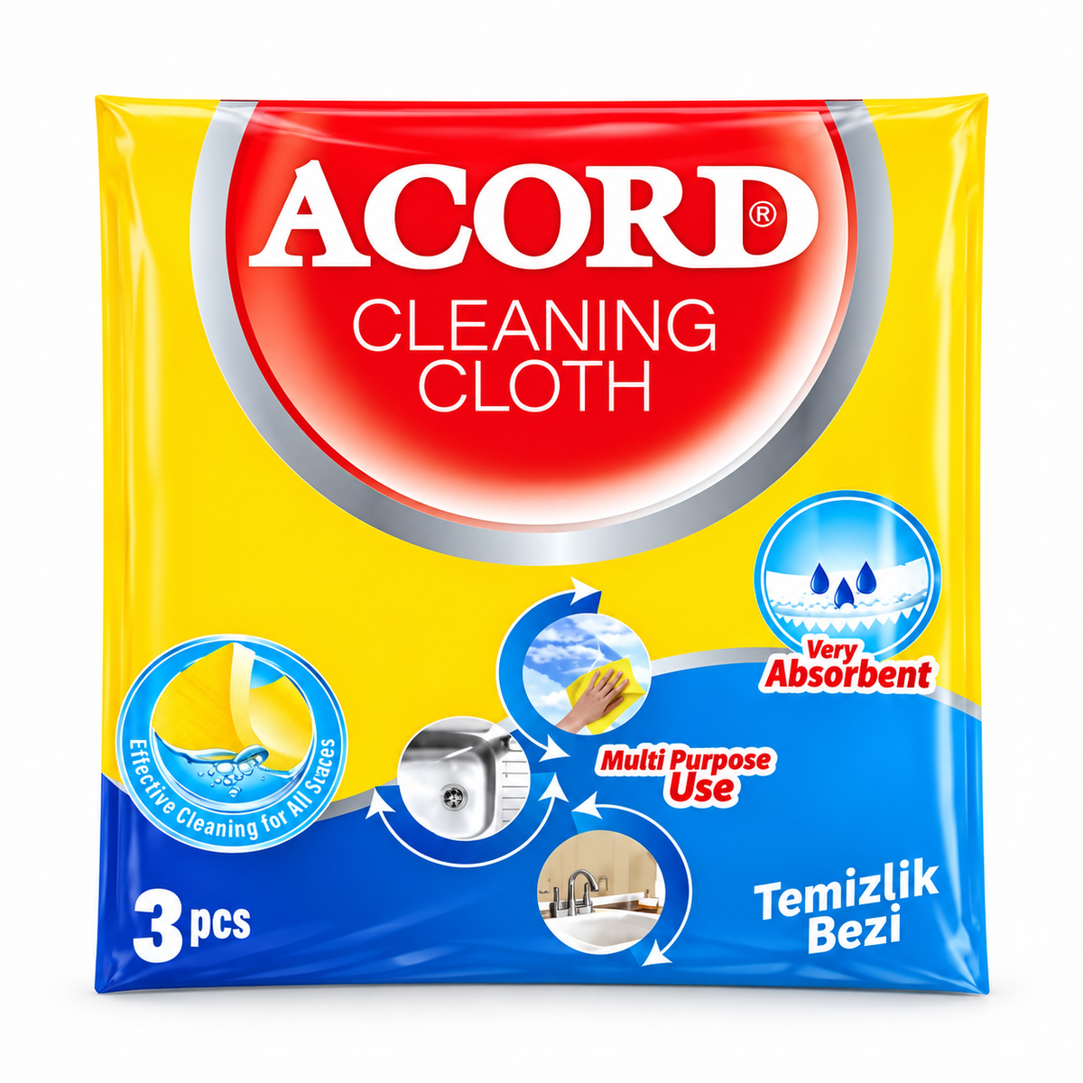 ACORD Cleaning Cloth – 3 Pieces