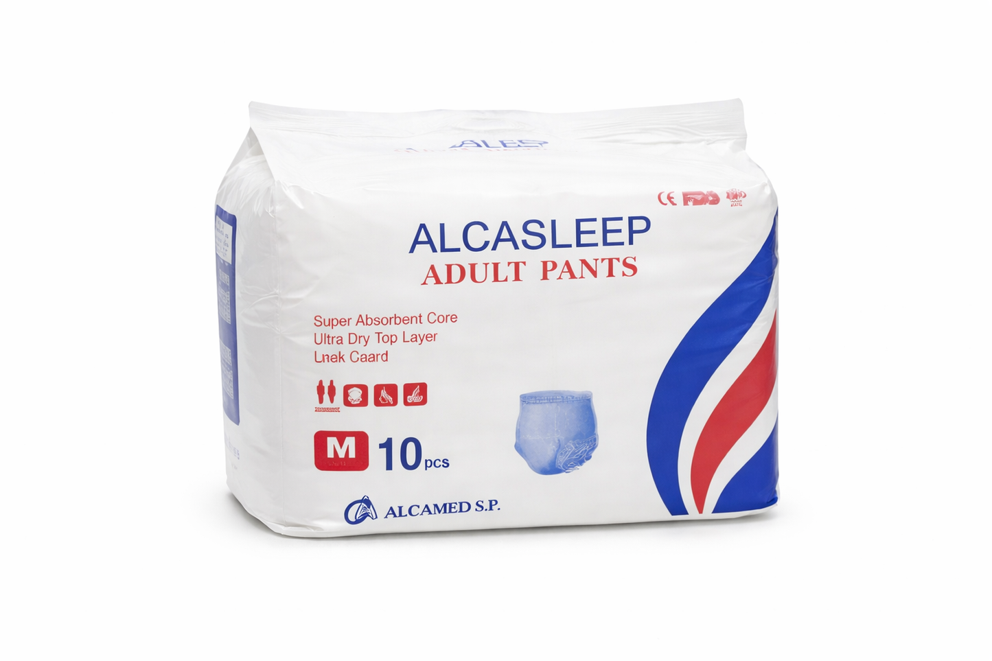 Premium Adult Diapers – Ultra Absorbent & Comfortable Protection 10 PCS