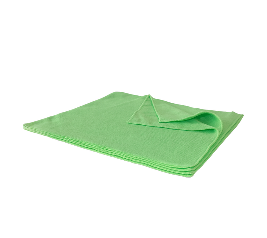 Microfiber cloths Green on a transparent background
